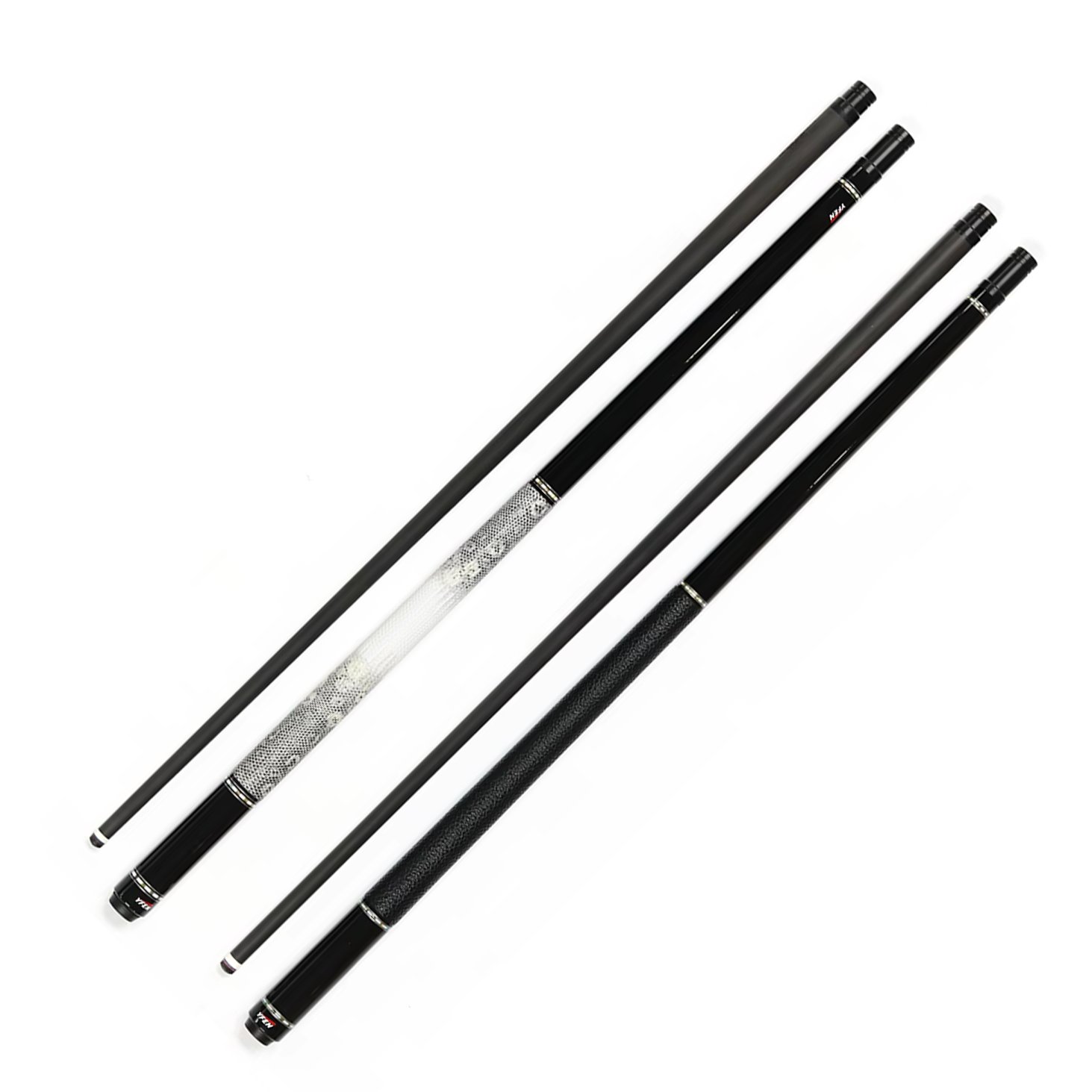 Hot Sell 58" Yfen M9 High-tec Carbon Fiber Shaft Maple Butt 11.5mm 12.5mm 1/2 Billiard Pool Cue With Extension